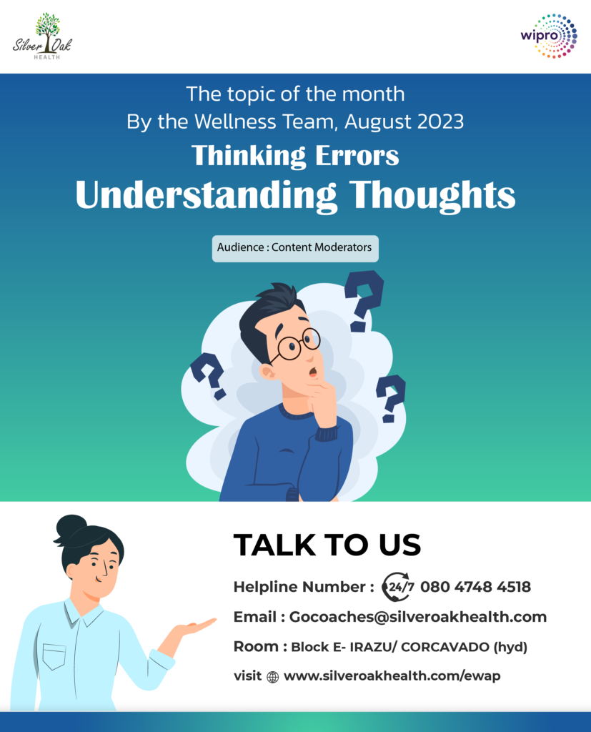 Thinking Errors - Understanding Thoughts (Block E- IRAZU CORCAVADO (hyd))